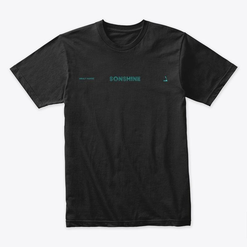 SONSHINE LYRICS BLACK UNISEX TSHIRT